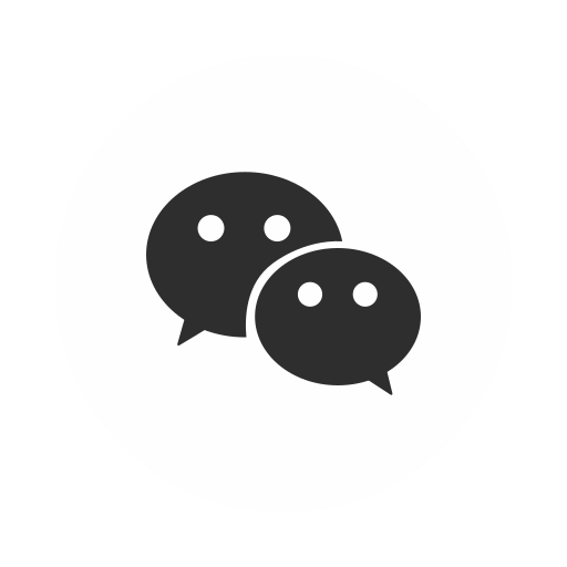 Wechat, chat, talk, conversation, communication, social media icon